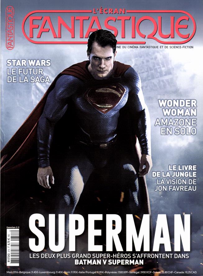 ECRAN FANTASTIQUE | L magazine side cover Issue 373 March 2016