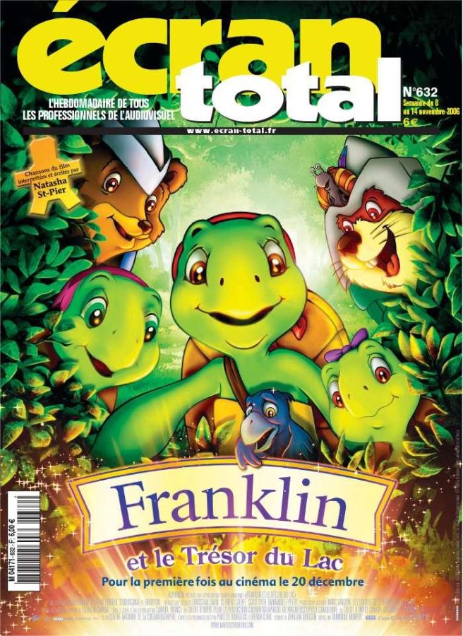 ECRAN TOTAL magazine side cover Issue 632 8 November 2006