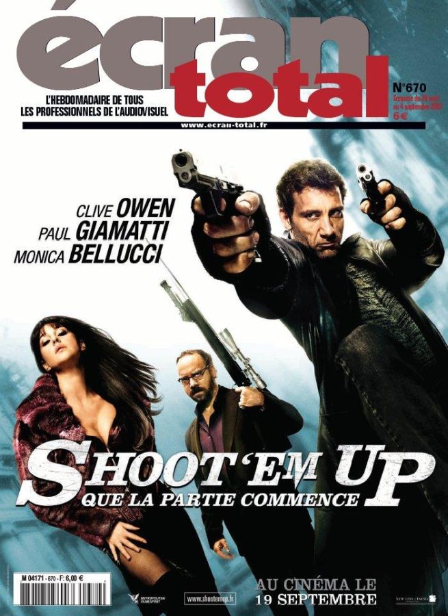 ECRAN TOTAL magazine side cover Issue 670 29 August 2007