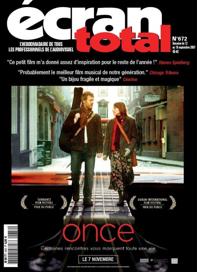 ECRAN TOTAL magazine side cover Issue 672 12 September 2007