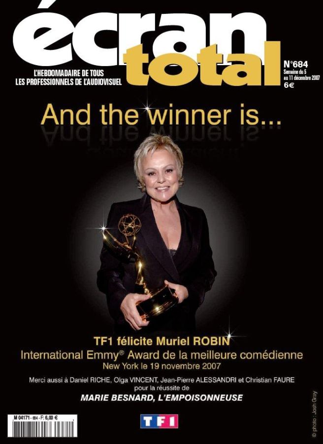 ECRAN TOTAL magazine side cover Issue 684 5 December 2007