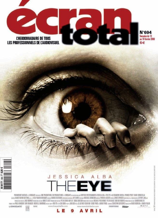 ECRAN TOTAL magazine side cover Issue 694 13 February 2008