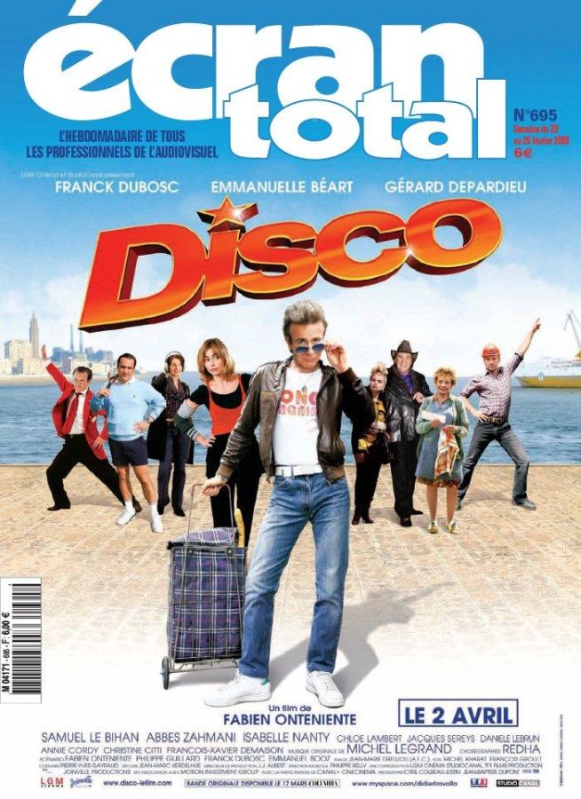 ECRAN TOTAL magazine side cover Issue 695 20 February 2008