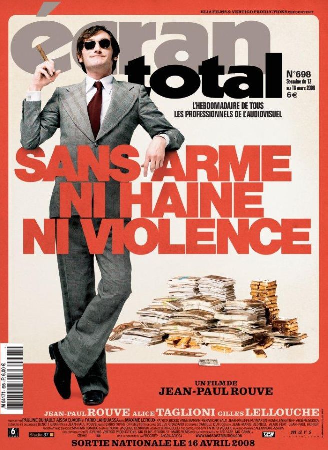ECRAN TOTAL magazine side cover Issue 698 12 March 2008