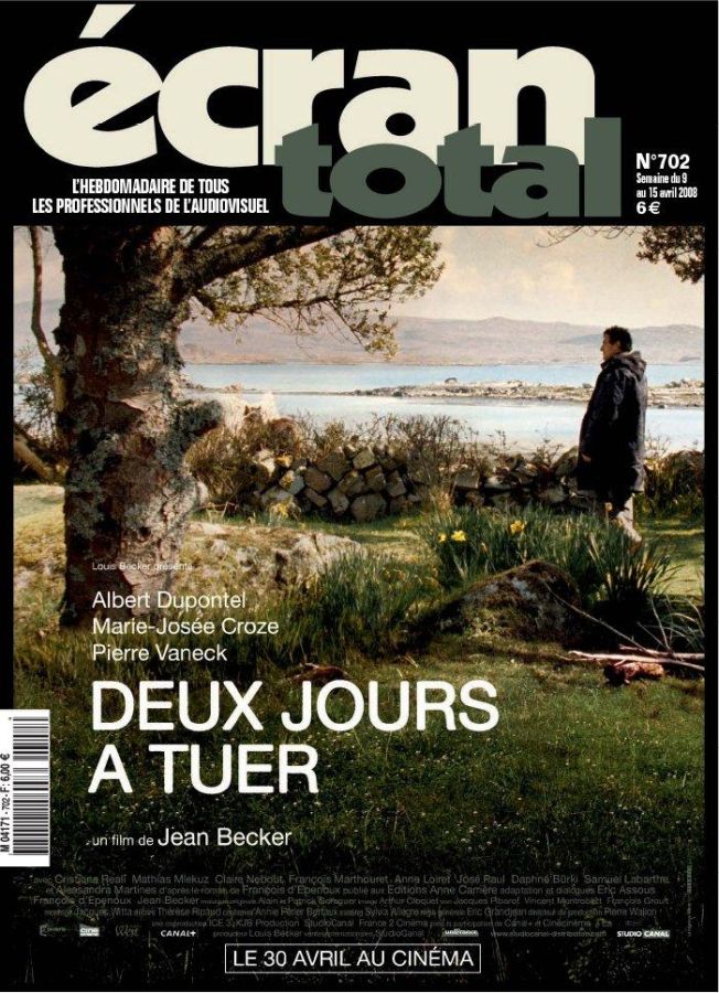 ECRAN TOTAL magazine side cover Issue 702 9 April 2008