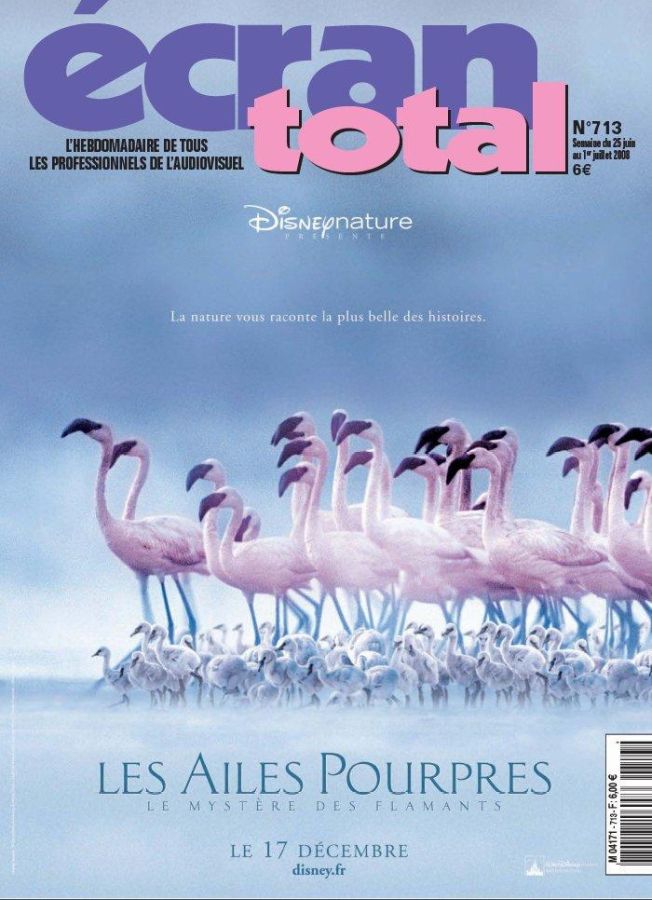 ECRAN TOTAL magazine side cover Issue 713 25 June 2008