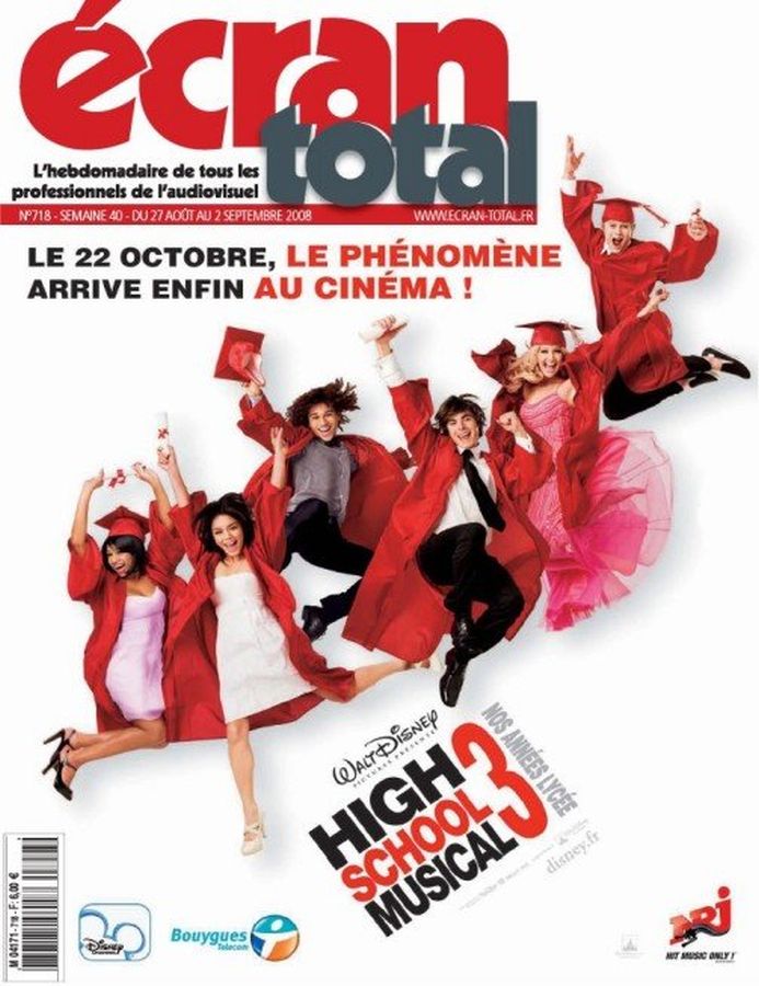 ECRAN TOTAL magazine side cover Issue 718 27 August 2008
