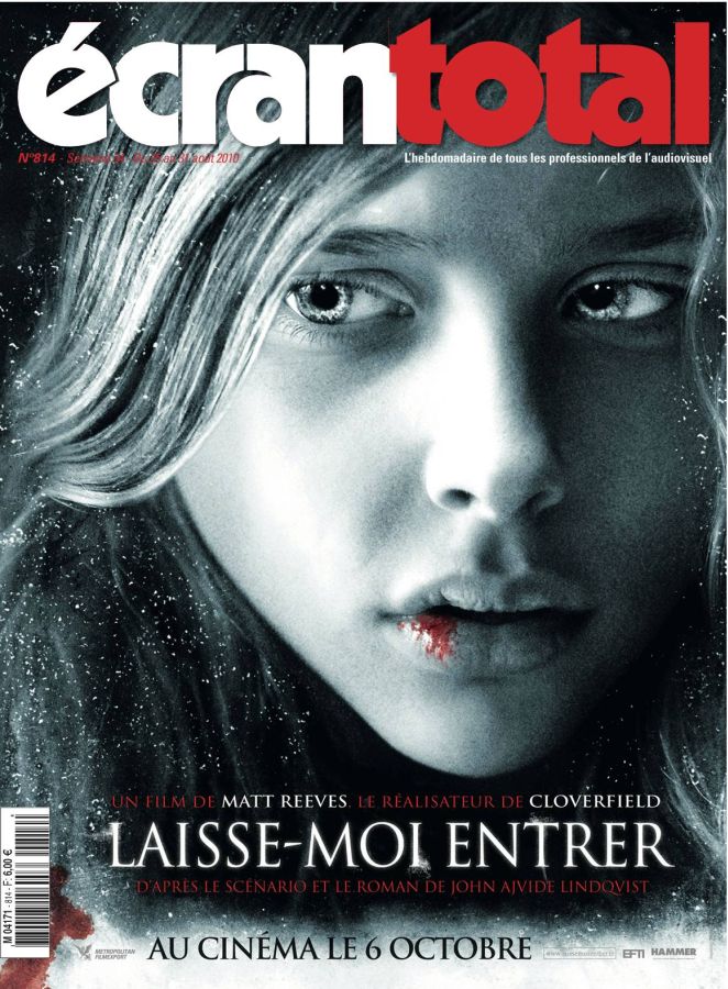 ECRAN TOTAL magazine side cover Issue 814 25 August 2010
