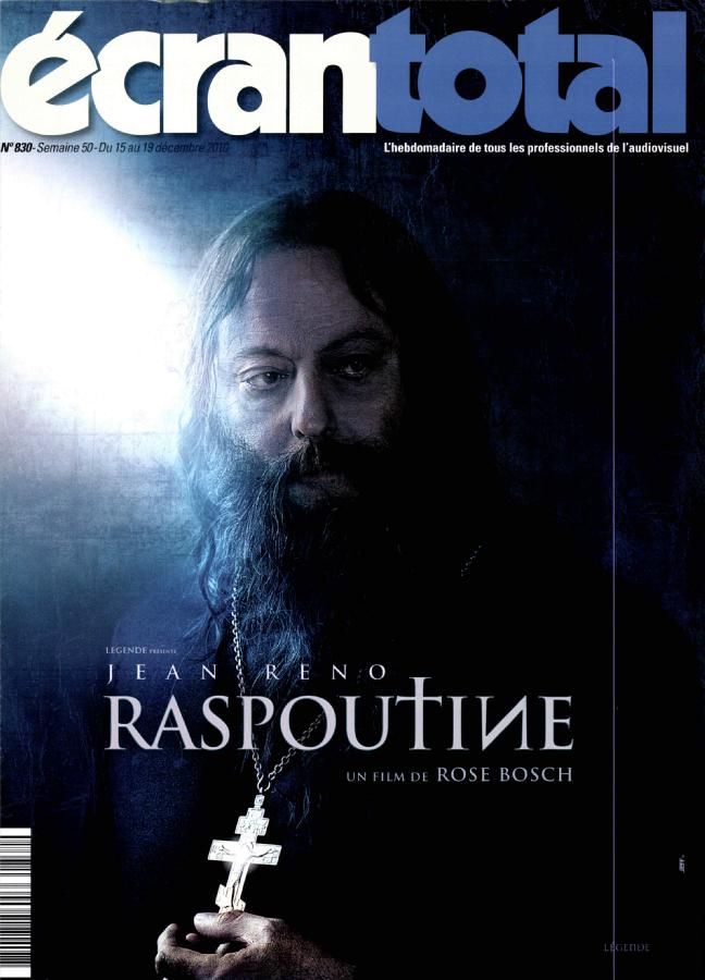 ECRAN TOTAL magazine side cover Issue 830 15 December 2010