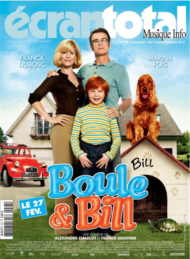 ECRAN TOTAL magazine side cover Issue 927 19 December 2012
