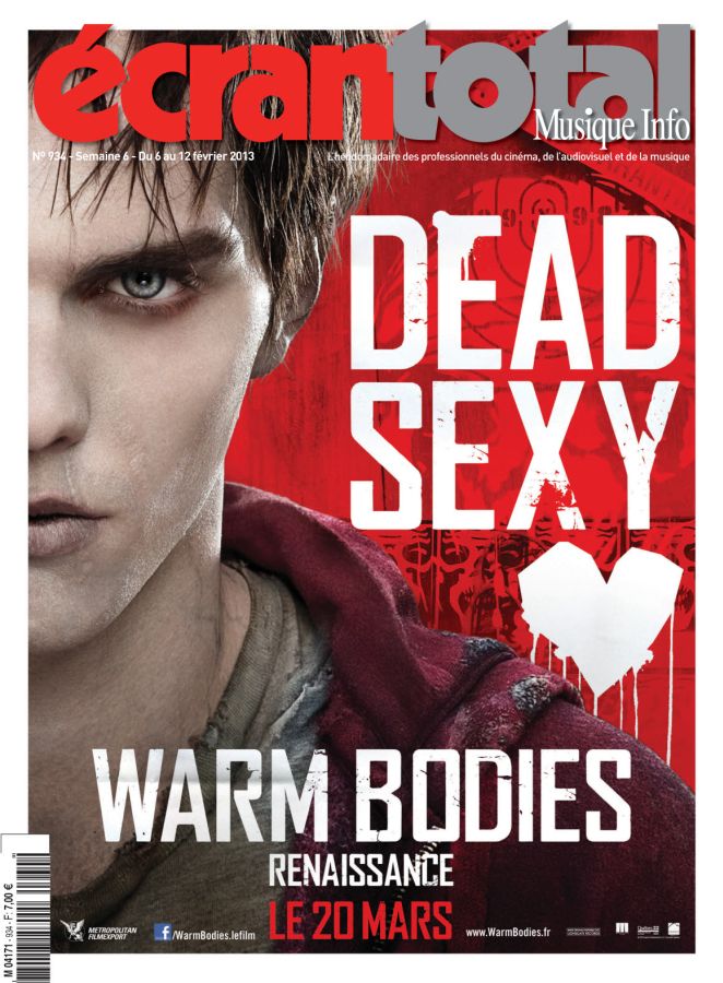 ECRAN TOTAL magazine side cover Issue 934 6 February 2013
