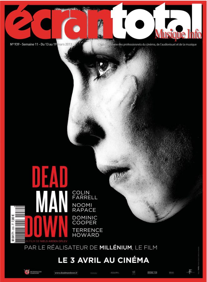 ECRAN TOTAL magazine side cover Issue 939 13 March 2013