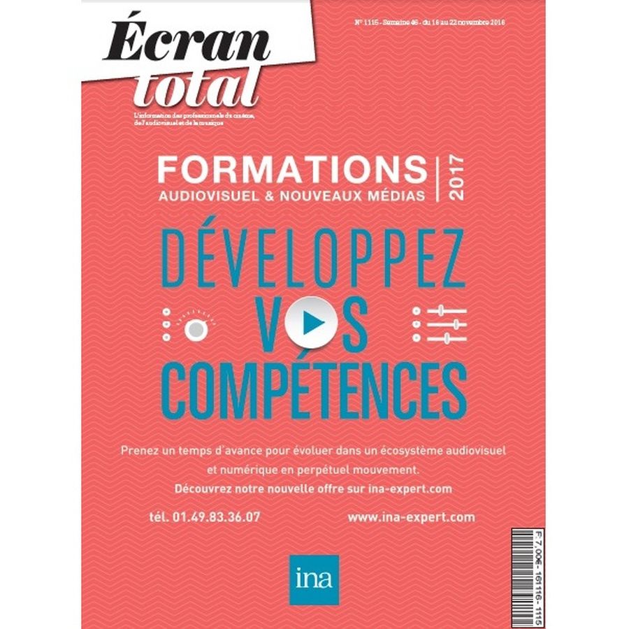 ECRAN TOTAL magazine side cover Issue 1115 16 November 2016