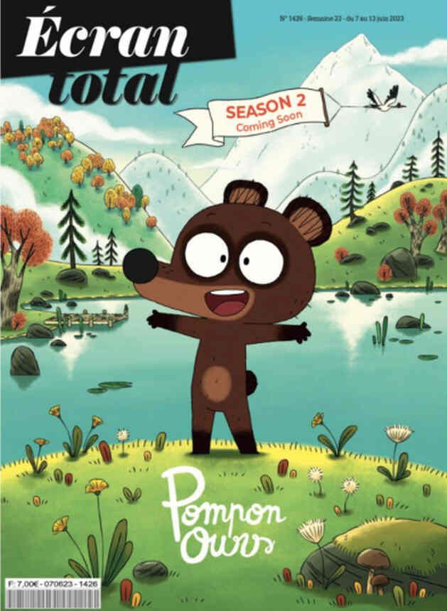 ECRAN TOTAL magazine side cover 7 June 2023