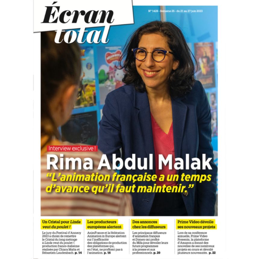 ECRAN TOTAL magazine side cover 21 June 2023