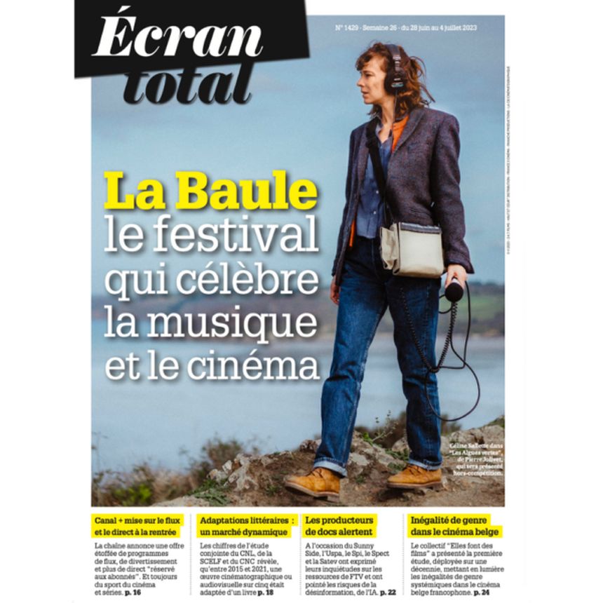 ECRAN TOTAL magazine side cover 28 June 2023