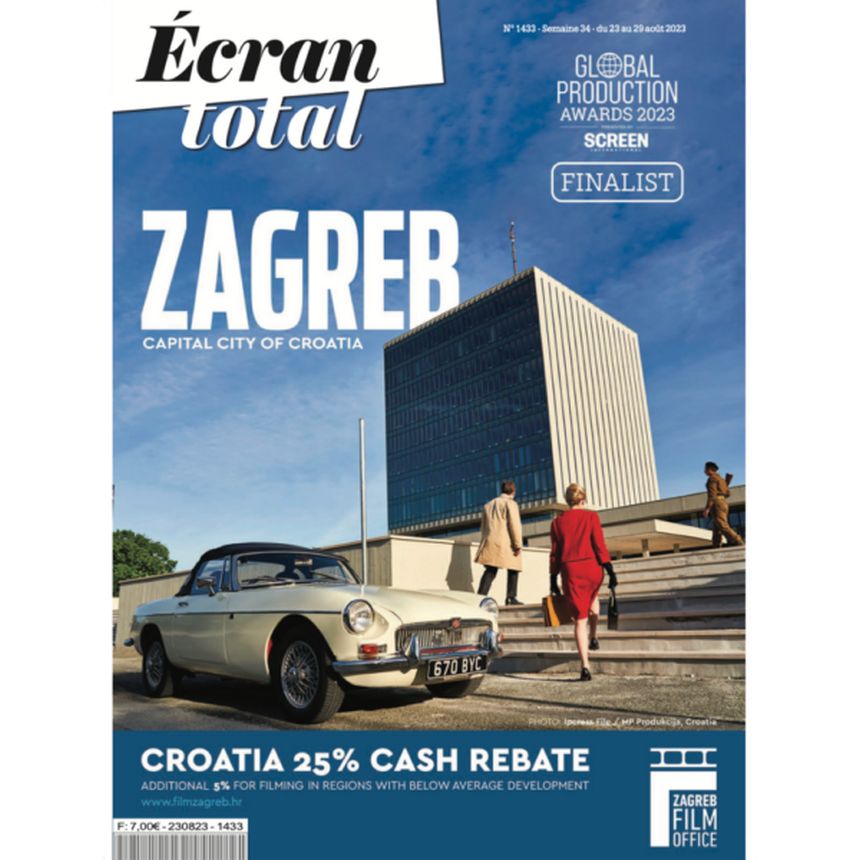 ECRAN TOTAL magazine side cover 23 August 2023