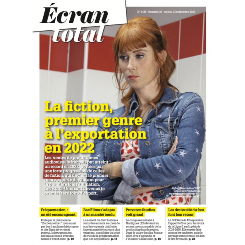 ECRAN TOTAL magazine side cover 6 September 2023