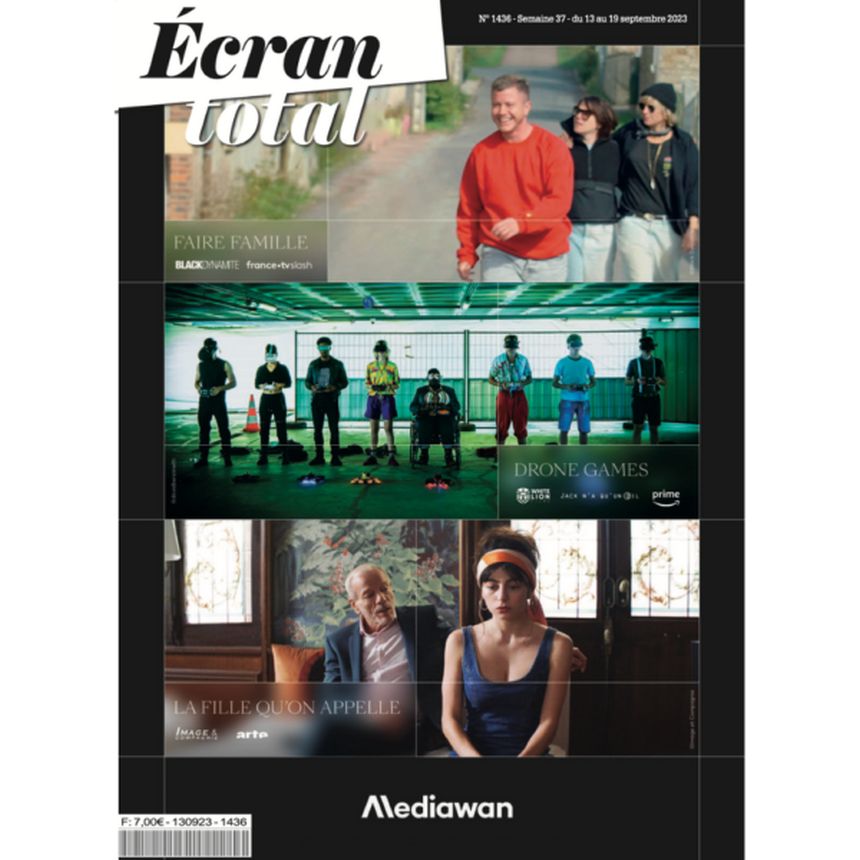 ECRAN TOTAL magazine side cover 13 September 2023