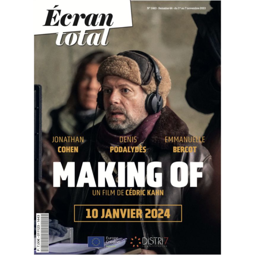 ECRAN TOTAL magazine side cover 31 October 2023