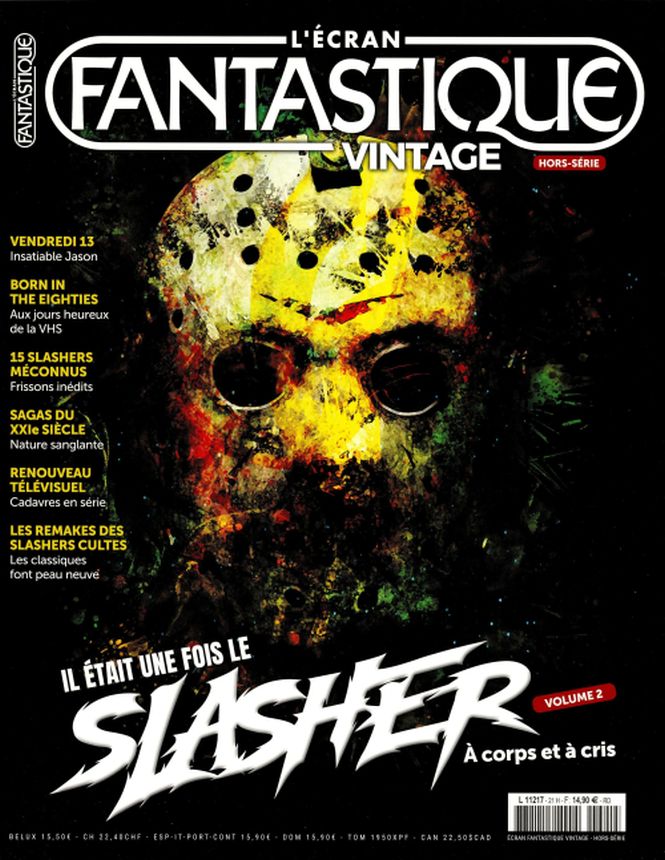 ECRAN FANTASTIQUE VINTAGE magazine side cover Issue 21   2025