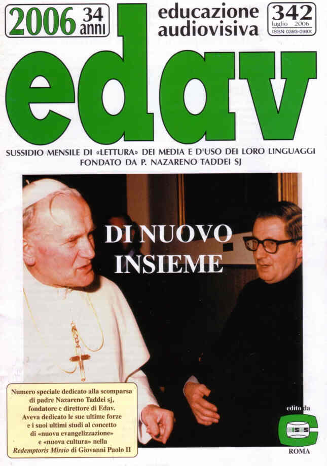EDAV magazine side cover Issue 342 July 2006