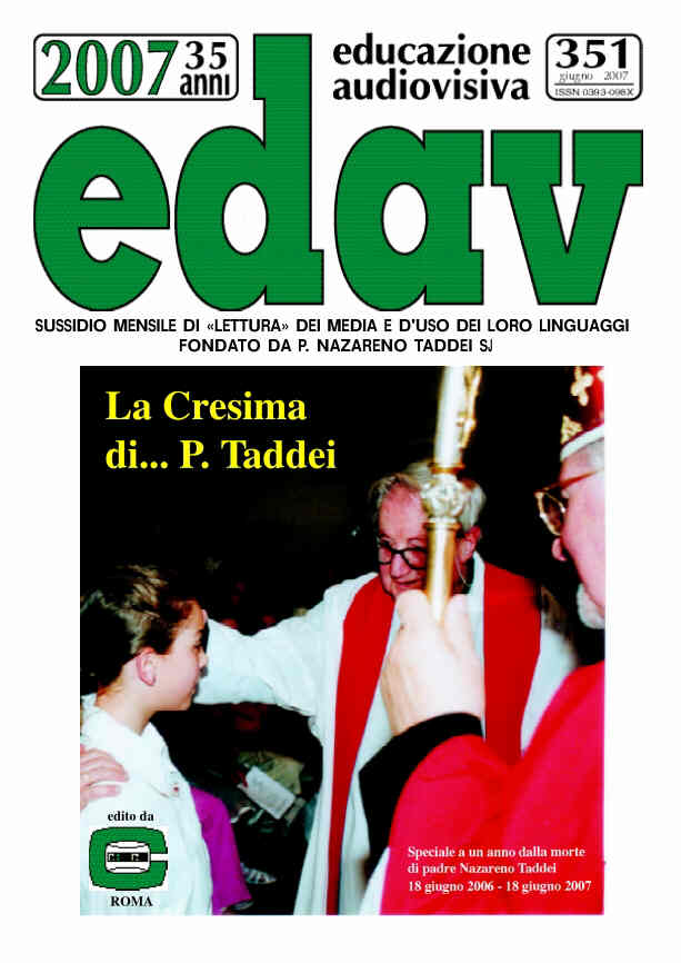 EDAV magazine side cover Issue 351 June 2007