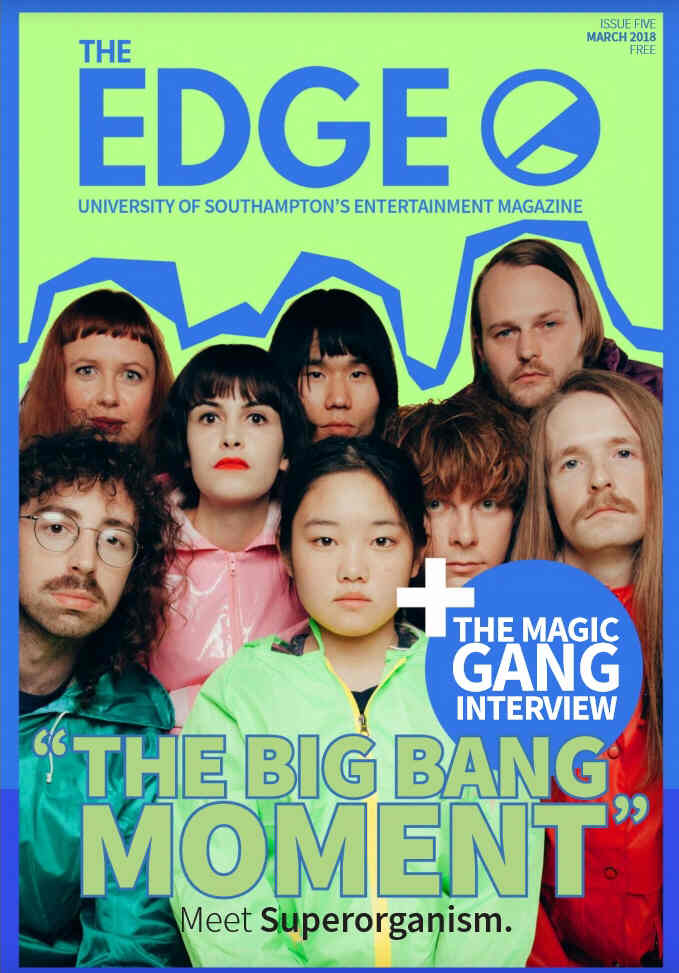 EDGE |THE magazine side cover Issue 5  March 2018