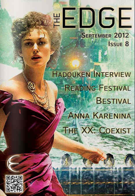 EDGE |THE magazine side cover Issue 8 September 2012