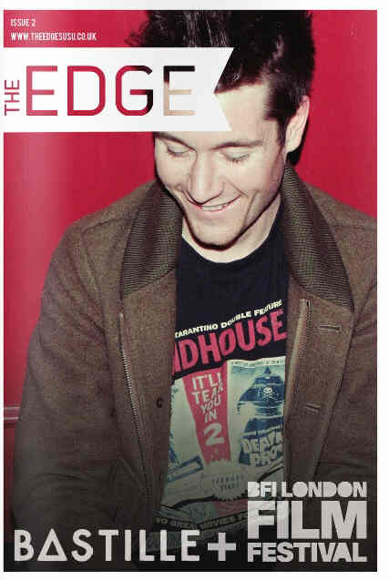 EDGE |THE magazine side cover Issue 2 October 2013