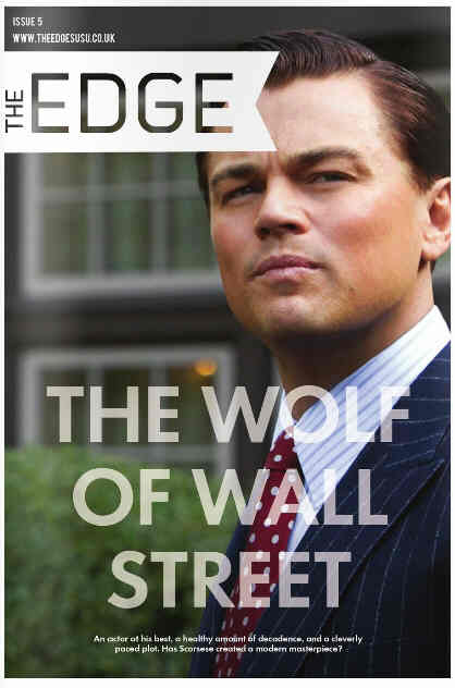 EDGE |THE magazine side cover Issue 5 February 2014
