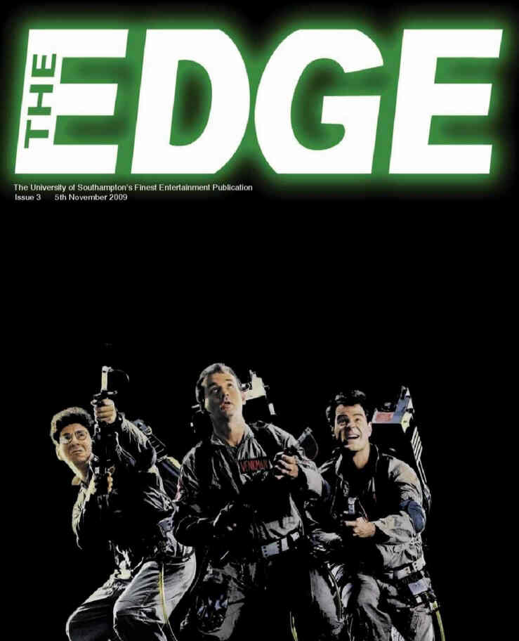 EDGE |THE magazine side cover Issue 3 5 November 2009