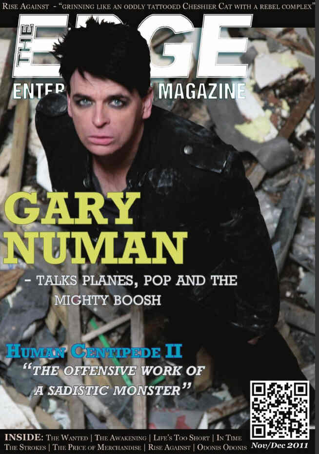 EDGE |THE magazine side cover November/December 2011