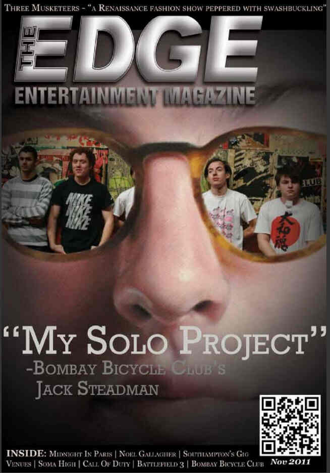 EDGE |THE magazine side cover November 2011