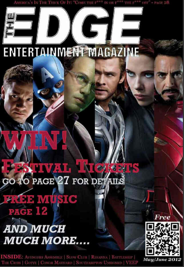 EDGE |THE magazine side cover May/June 2012