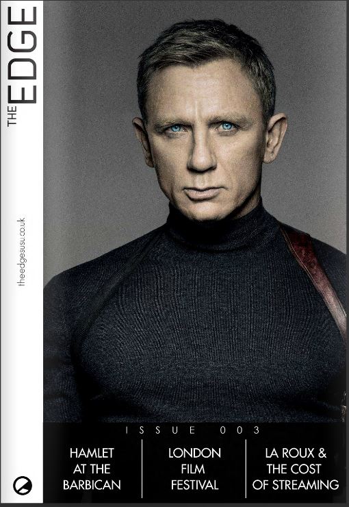 EDGE |THE magazine side cover Issue 3 November 2015