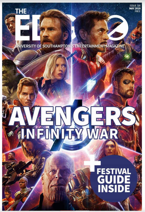 EDGE |THE magazine side cover Issue 6  May 2018