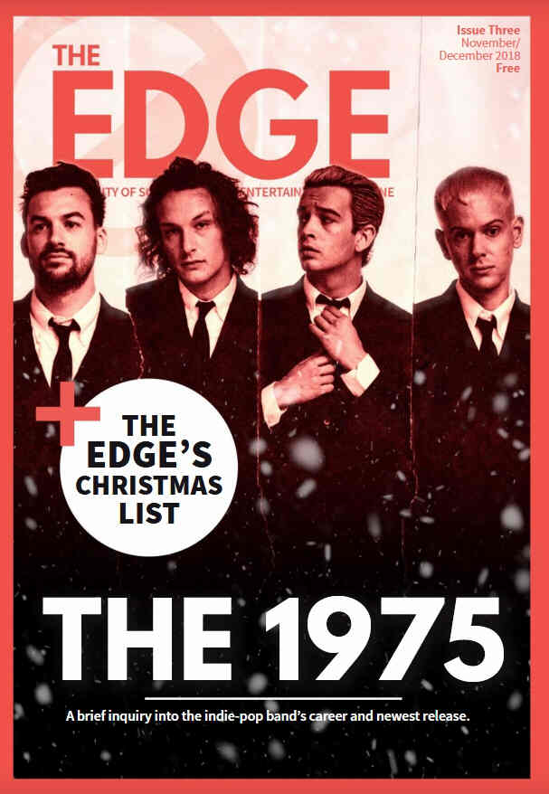 EDGE |THE magazine side cover  November/December 2018
