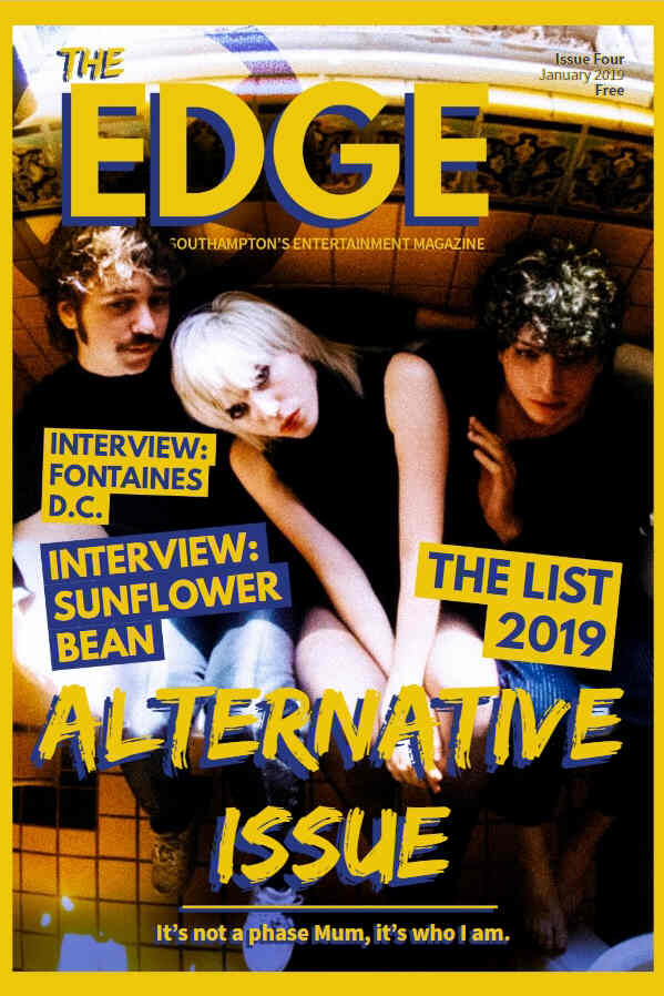 EDGE |THE magazine side cover  January 2019