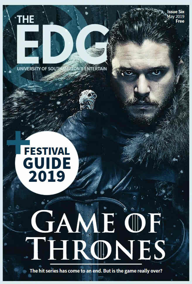 EDGE |THE magazine side cover Issue 6  May 2019