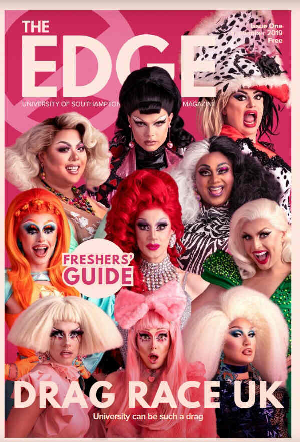 EDGE |THE magazine side cover Issue 1  September 2019