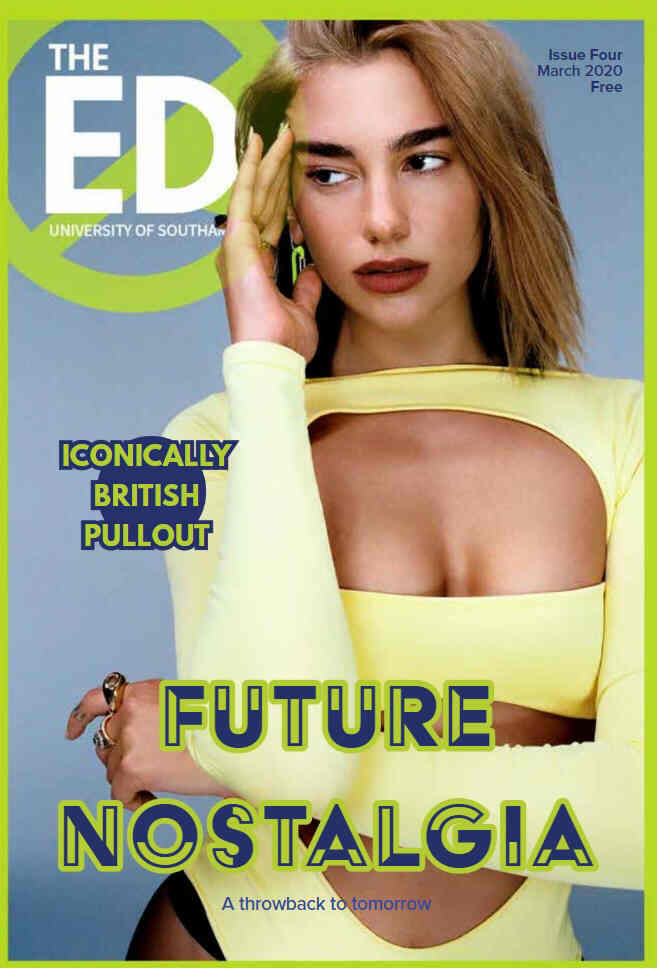 EDGE |THE magazine side cover Issue 4  March 2020