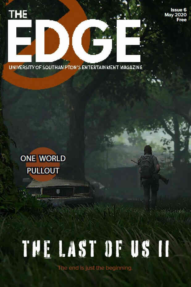 EDGE |THE magazine side cover Issue 6  May 2020