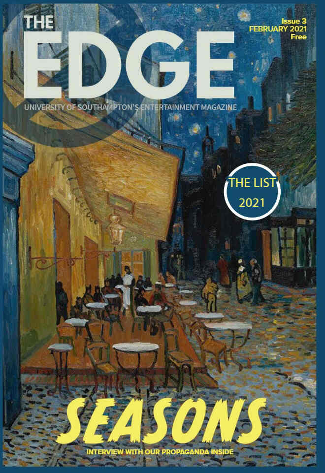 EDGE |THE magazine side cover  February 2021
