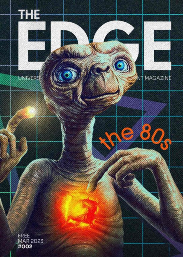 EDGE |THE magazine side cover  March 2023