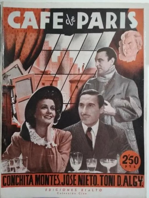 EDICIONES RIALTO magazine side cover Issue 39   1943
