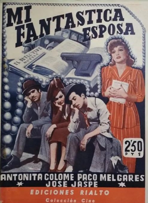 EDICIONES RIALTO magazine side cover Issue 45   1944