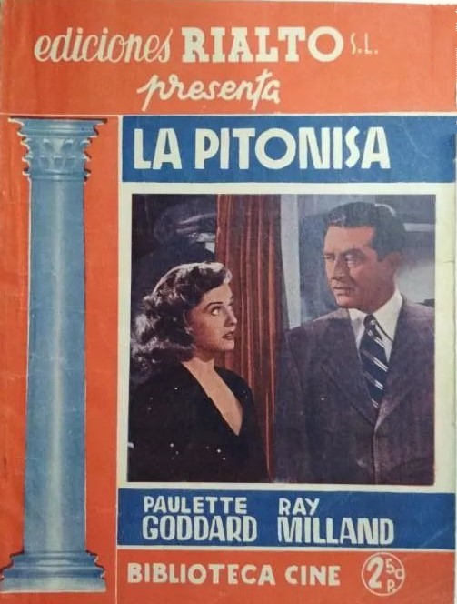 EDICIONES RIALTO magazine side cover Issue 67   1944