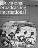 EDUCATIONAL BROADCASTING INTERNATIONAL magazine side cover Issue 5  1971