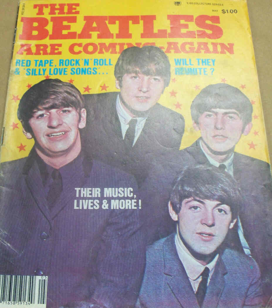 E-GO COLLECTORS SERIES magazine side cover Issue 8 May 1977